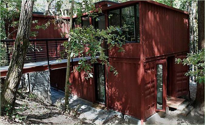 Containerhus projekt - Cargo Container House