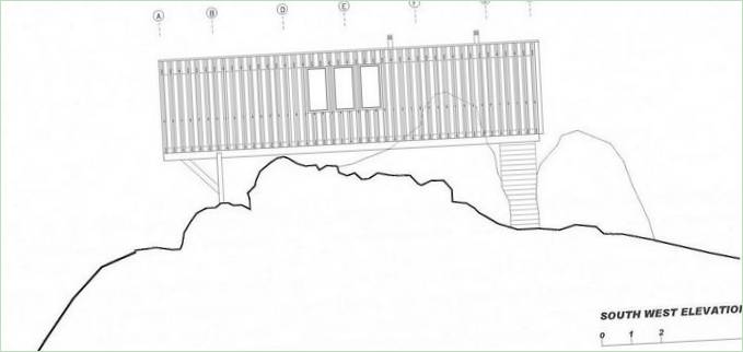 Mirador House skematisk diagram