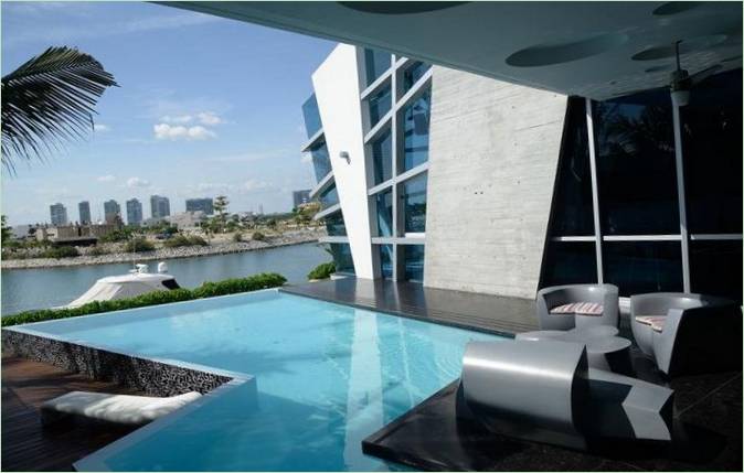 Tæt på pool design