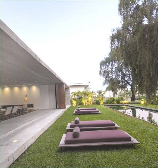 P House terrasse med siddepladser
