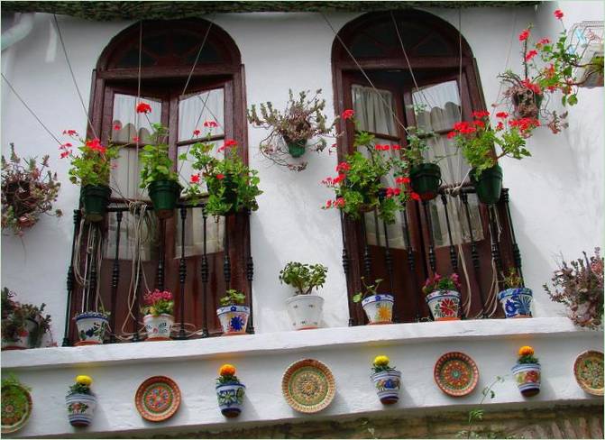 Cordoba terrasse dekoration