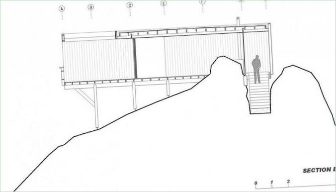Mirador House-projektets skematiske diagram