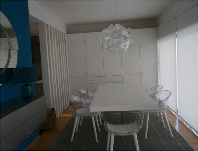 Indretning af familiehuset Aroeira House