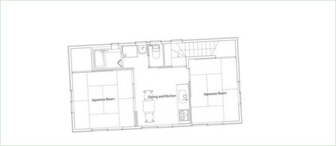 Danchi Hutch privat hjem layout