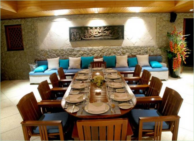 Terrasselounge på Rak Tawan