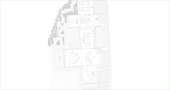 Design af et hus i Spanien af Foraster Architects - plan - foto 1