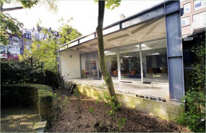 Indretning af et hus i Rotterdam i Holland