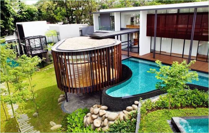 Private Screen House af K2LD Architects