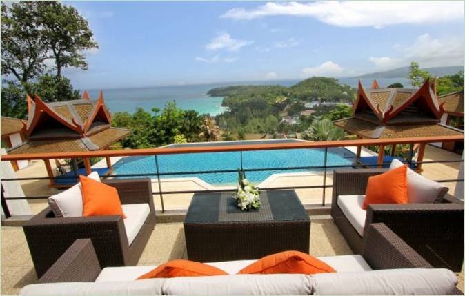 Terrace Lounge på Rak Tawan Villa