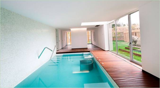 Et moderne design af en pool i et moderne hjem - Foto 29