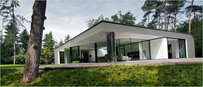 Facaden på Villa Veth