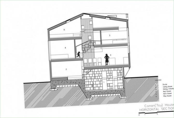 Moon-Hoon Cottage grundplan