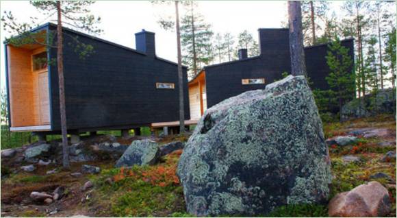 Villa Valtanen i Lapland, et kreativt og moderne sted i en afsidesliggende, kold region