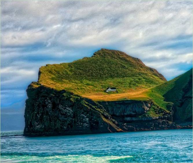 Et afsidesliggende hus i Island