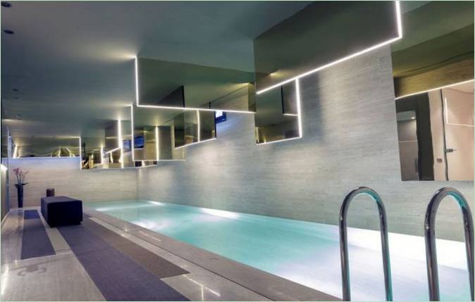 Moderne pool design i landhuset - Foto 33