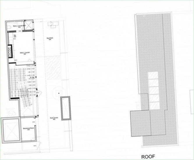 Deluxe 73rd St Penthouse grundplan i USA