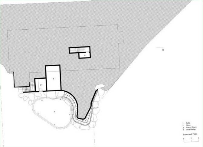 Skærmhuset blueprint af K2LD Architects