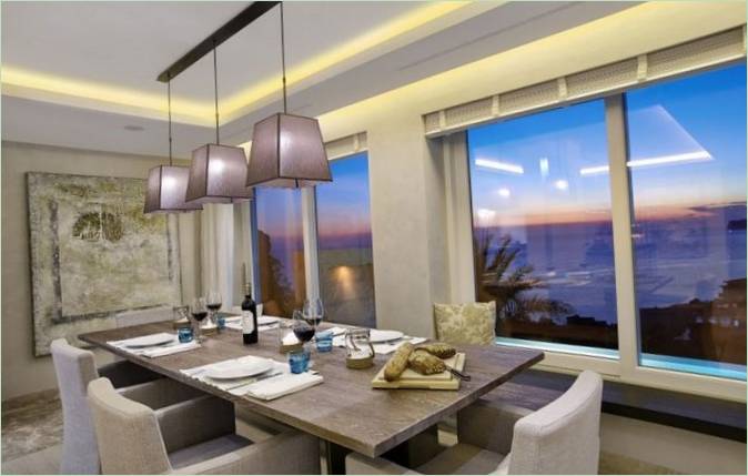 Indretning af en villa i Spanien