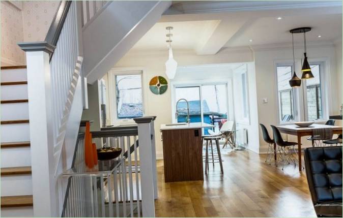 Interiørdesign til One Hurndale Avenue-residensen i Canada