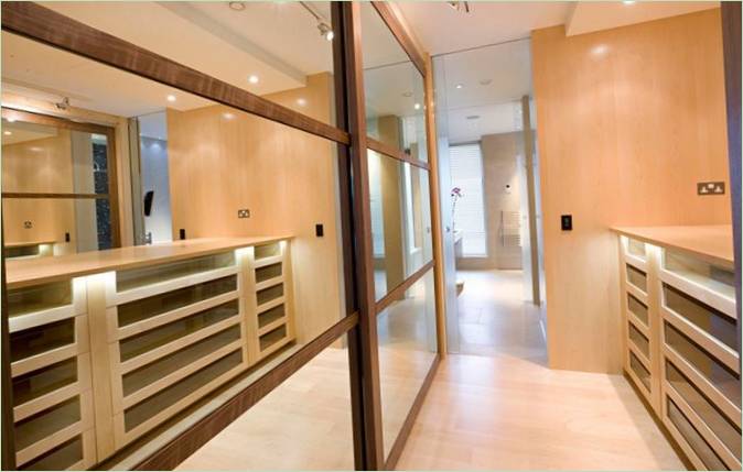 Se Road villa chic omklædningsrum i London