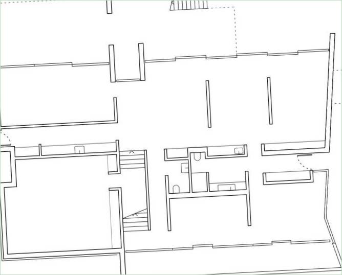 B25 House grundplan af PK Arkitektar