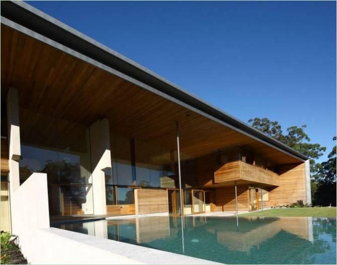 Palæ af Richard Kirk Architect, Sunshine Coast, Australien