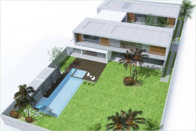 Et luksuriøst og rummeligt minimalistisk sommerhus, Lima, Peru