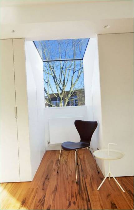 Vinduespladser på Mews House Primrose Hill 2 i London