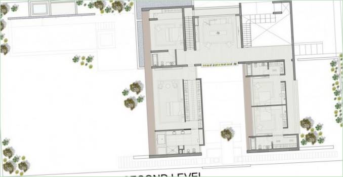 Et luksuriøst, rummeligt, minimalistisk sommerhus i Lima, Peru