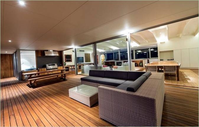 Australsk strandhus terrasse