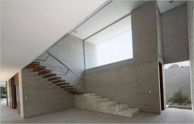 Det overdådige og rummelige minimalistiske sommerhus i Lima, Peru