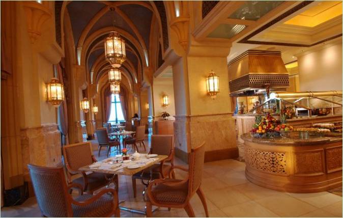 Restauranten på Emirates Palace Hotel