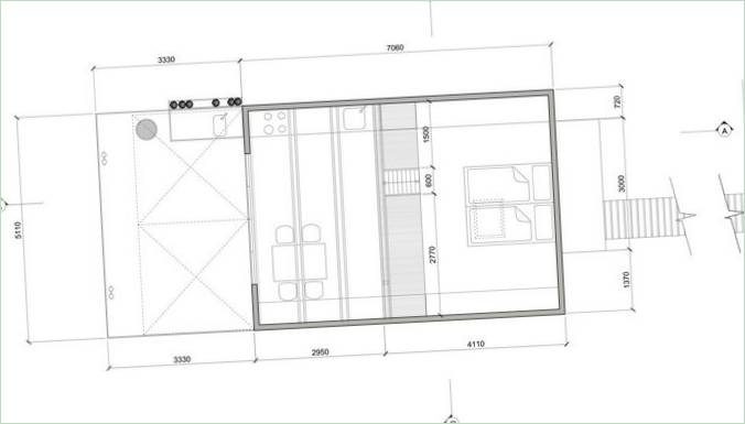 Grundplan af loftet