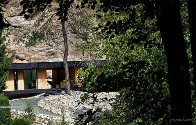 Hideg hus designet af Béres studio arkitekter i Ungarn