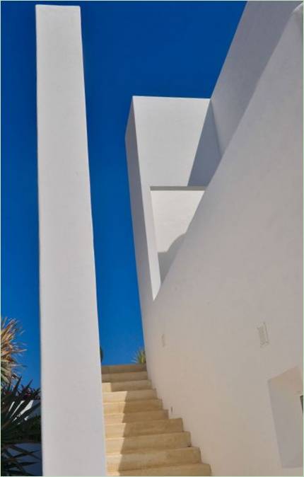 Casados Terraços hus i Portugal. Trappe til første sal