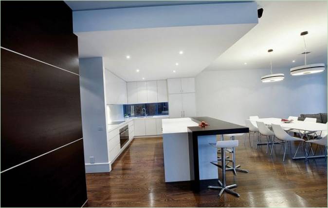 Originalt design af et hjem til en familie med tre teenagere i Australien