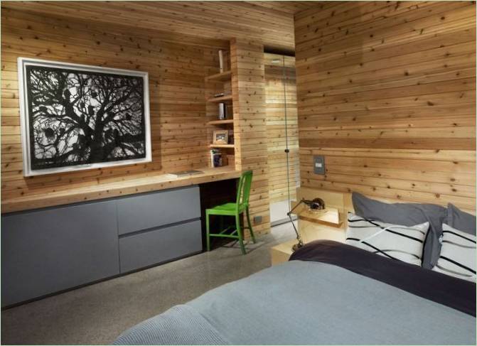 Cedar Lodge in te Woods by Supercul, Ontario
