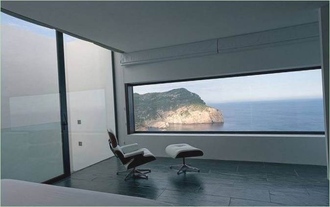 Soveværelset i AIBS House på Ibiza