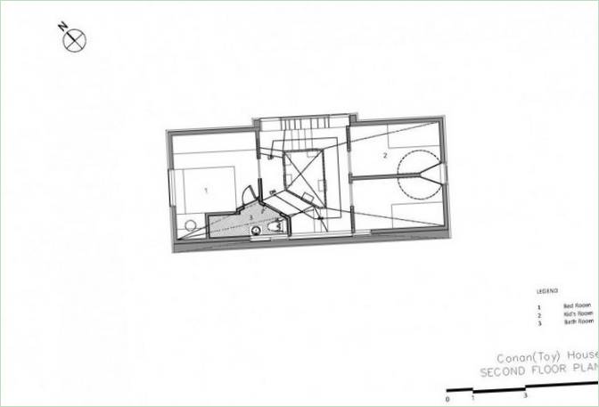 Moon-Hoon Cottage skematisk diagram