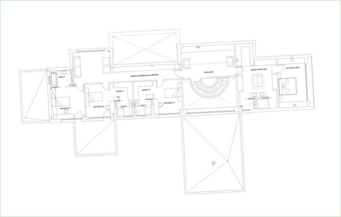 Design af et hus i Spanien af Foraster Architects - plan - foto 3