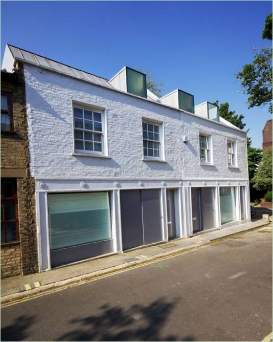 Det udvendige af Mews House Primrose Hill 2 i London
