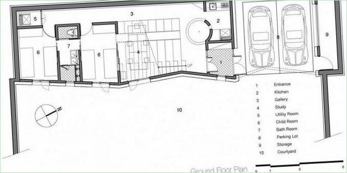 Moon Hoon cottage grundplan