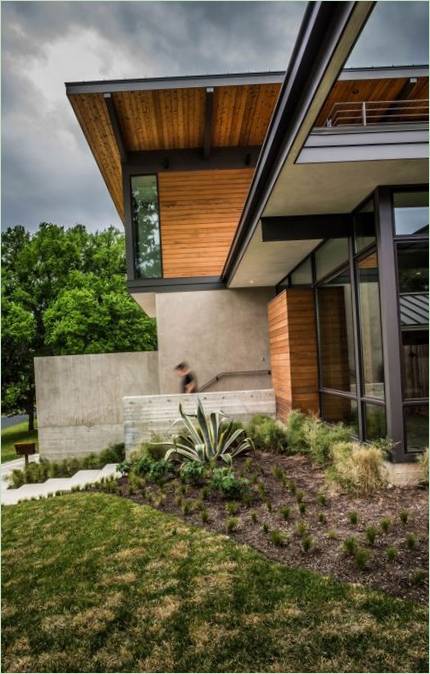 Barton Hills Residence byhusprojekt: betonfacade