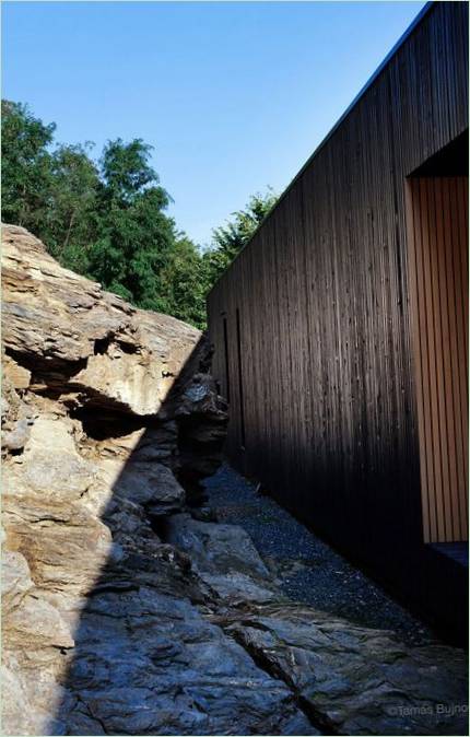 Hideg hus designet af Béres studio arkitekter i Ungarn