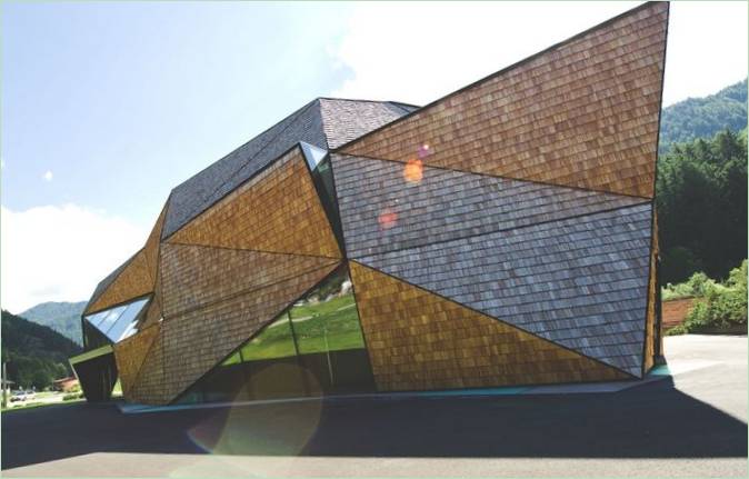 Moderne træhus - Italien