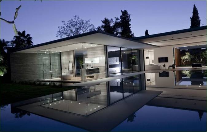 Det udvendige af Float House
