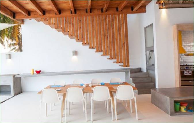 Interiør af Costa Azul House Bungalow af Cincopatasaatolg, El Salvador