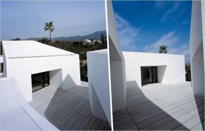 Picasso inspireret studio-hus af OAB Architects