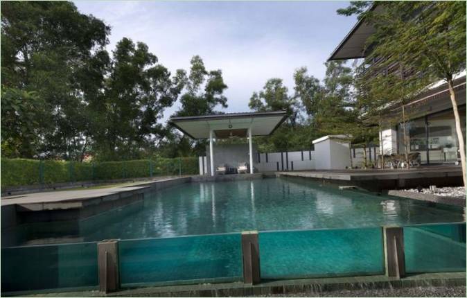 Moderne pool design i et landsted - Foto 48