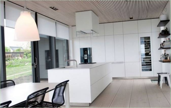 Det indre af Villa Nilsson i Sverige